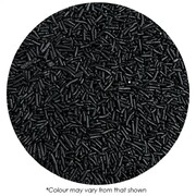 Sprink'd Black Jimmies Edible Cake Sprinkles 500g