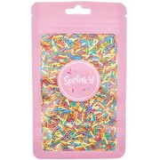 Sprink'd Rainbow Jimmies Edible Cake Sprinkles 60g