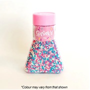 Sprink'd Pink Blue White Mix Edible Cake Sprinkles (110g)