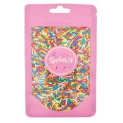 Sprink'd Rainbow Jimmies Edible Cake Sprinkles 500g