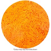 Sprink'd Orange Jimmies Edible Cake Sprinkles 500g
