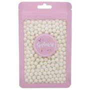 Edible Ivory Sugar Balls 4mm Cake Sprinkles 60g