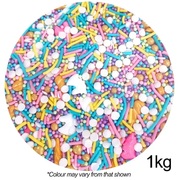 Sprink'd Unicorn Mash Up Edible Cake Sprinkles (1kg)