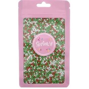 Sprink'd Christmas Non Pareils Edible Cake Sprinkles 60g