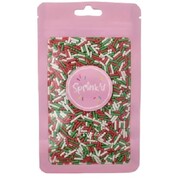 Sprink'd Christmas Jimmies Edible Cake Sprinkles 60g