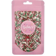 Sprink'd Christmas Jimmies Edible Cake Sprinkles 500g