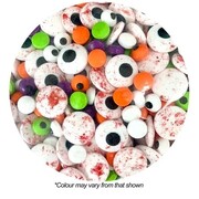 Sprink'd Halloween Scary Eyeballs Edible Cake Decorations 500g