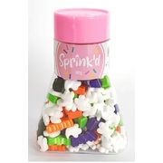 Edible Cake Decoration Sprinkles Bats and Ghosts (90g) Pk 1