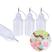Mini Squeeze Pour Bottles 15ml 4 Pk Cookie Decorating
