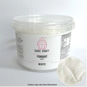 Cake Craft White Fondant Icing 1kg