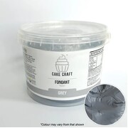 Cake Craft Grey Fondant Icing 1kg | No Allergens | Halal