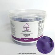 Cake Craft Purple Fondant Icing 1kg | No Allergens | Halal