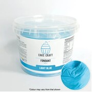Cake Craft Light Blue Fondant Icing 1kg | No Allergens | Halal