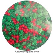 Sprink'd Christmas Holly & Berry Edible Cake Sprinkles 500g