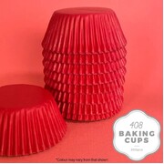 Red Paper Cupcake 408 Baking Cups Pk 200