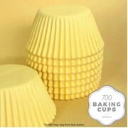 Pastel Yellow Paper Cupcake 700 Baking Cups Pk 200