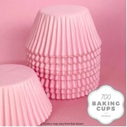 Pastel Pink Paper Cupcake 700 Baking Cups Pk 200