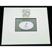 18th Birthday Diamante Signature Photo Frame With Pen