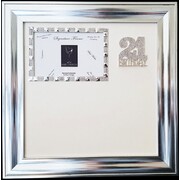 21st Birthday Funky Diamante Signature Photo Frame With Pen Pk 1