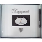 Engagement Signature Photo Frame with Pen Pk 1