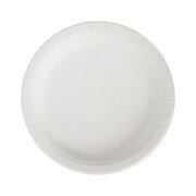 White Round 23cm Paper Plates Pk 20