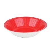Cherry Red Paper 18cm Bowls Pk 20