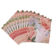 Spring Flowers Floral Paper Lunch Napkins 2 Ply 33cm Pk 20 