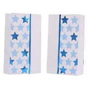 Blue Stars Paper Party Loot Bags Pk 6