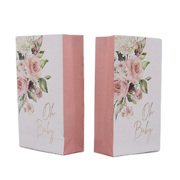 Pink Floral Oh Baby Paper Loot Bags (Pk 6)