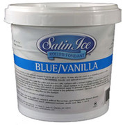 Blue Vanilla Rolled Fondant 1kg Pk 1 
