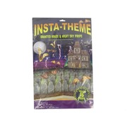 Decoration Haunted House & Night Sky Props Background Pk1 