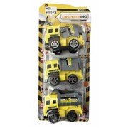 Toy Construction Truck Party Favours Yellow Pk 3