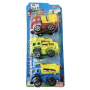 Toy Construction Truck Party Favours Assorted Colour Pk 3