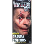 Stretched Temporary Tattoo FX Sheet (Pk 1)