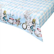 Truly Alice In Wonderland Paper Tablecover 1.2x1.8m