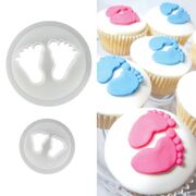 Baby Feet Fondant Cutter Set (Pk 2)