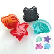 Sea Creature Plunger Cookie Cutter Set (Pk 4)