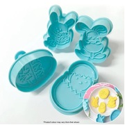 Easter Bunny & Egg Cookie Plunger Cutter Set (Pk 4)