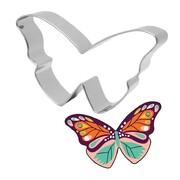 Stainless Steel Butterfly Cookie Cutter 5cm x 9cm | Cake Decorating