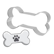 Dog Bone Stainless Steel Cookie Cutter