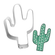 Metal Cactus Cookie Cutter