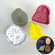 Star Wars Character Plunger Cookie Cutter Set (Pk 4)