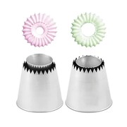 Cake Decorating Sultane Icing Piping Tip Set Pk 2