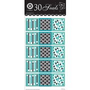 Assorted Green & Black Seals (30 Seals)
