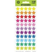Smiley Stars Stickers (Pk 110)