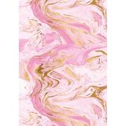 Pink & Gold Marble Gift Wrapping Paper 700mm x 495mm