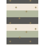Formal Stripes & Stars Gift Wrapping Paper 700mm x 495mm