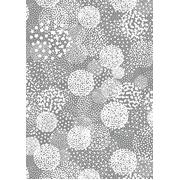 Silver Dot Clusters Gift Wrap 1 Sheet