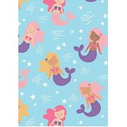 Mermaids Gift Wrap 700mm x 495mm
