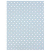 Gift Wrap Medium Dots Blue 700mm x 495mm Pk1 